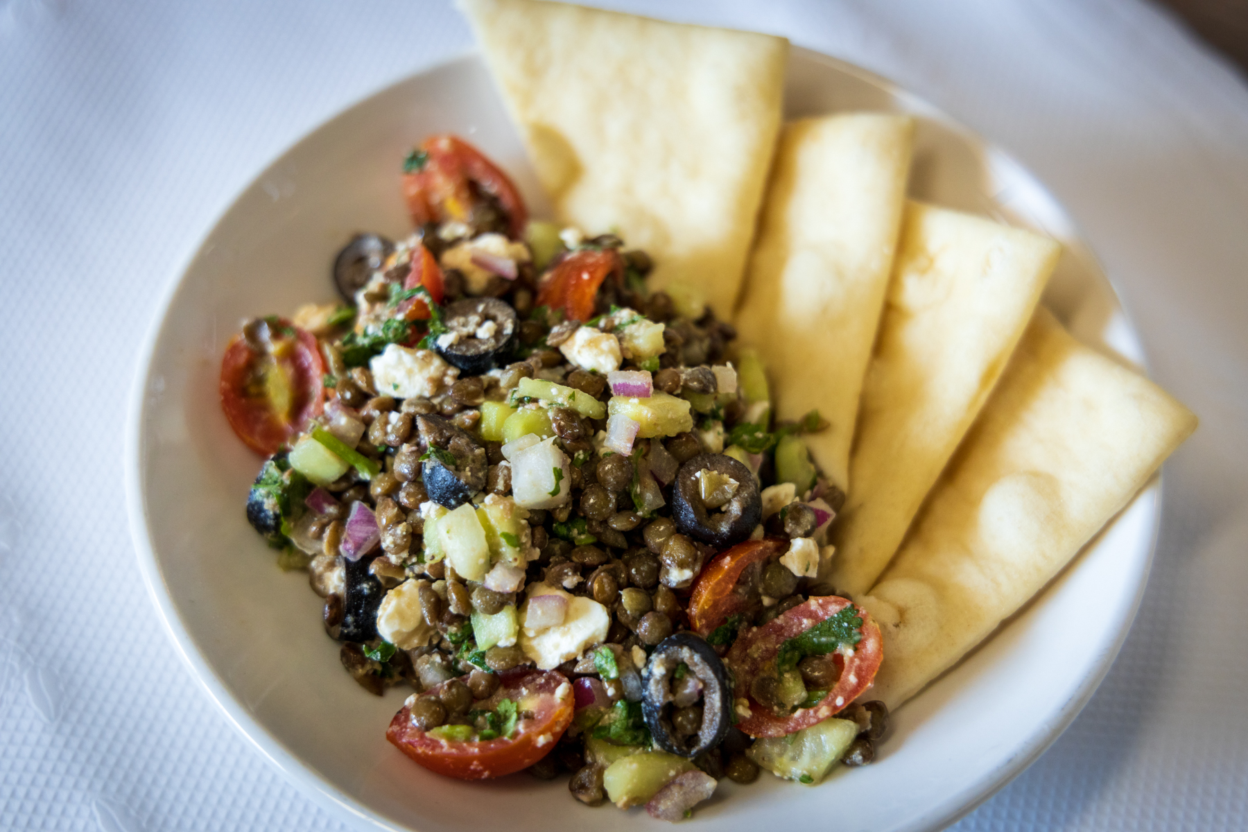 Warm Lentil Salad