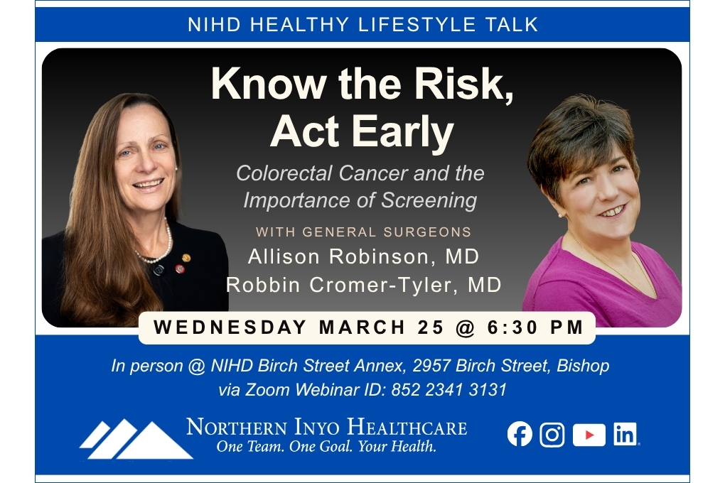 NIHD | Know the Risk: Colorectal Cancer Screening Talk March 25