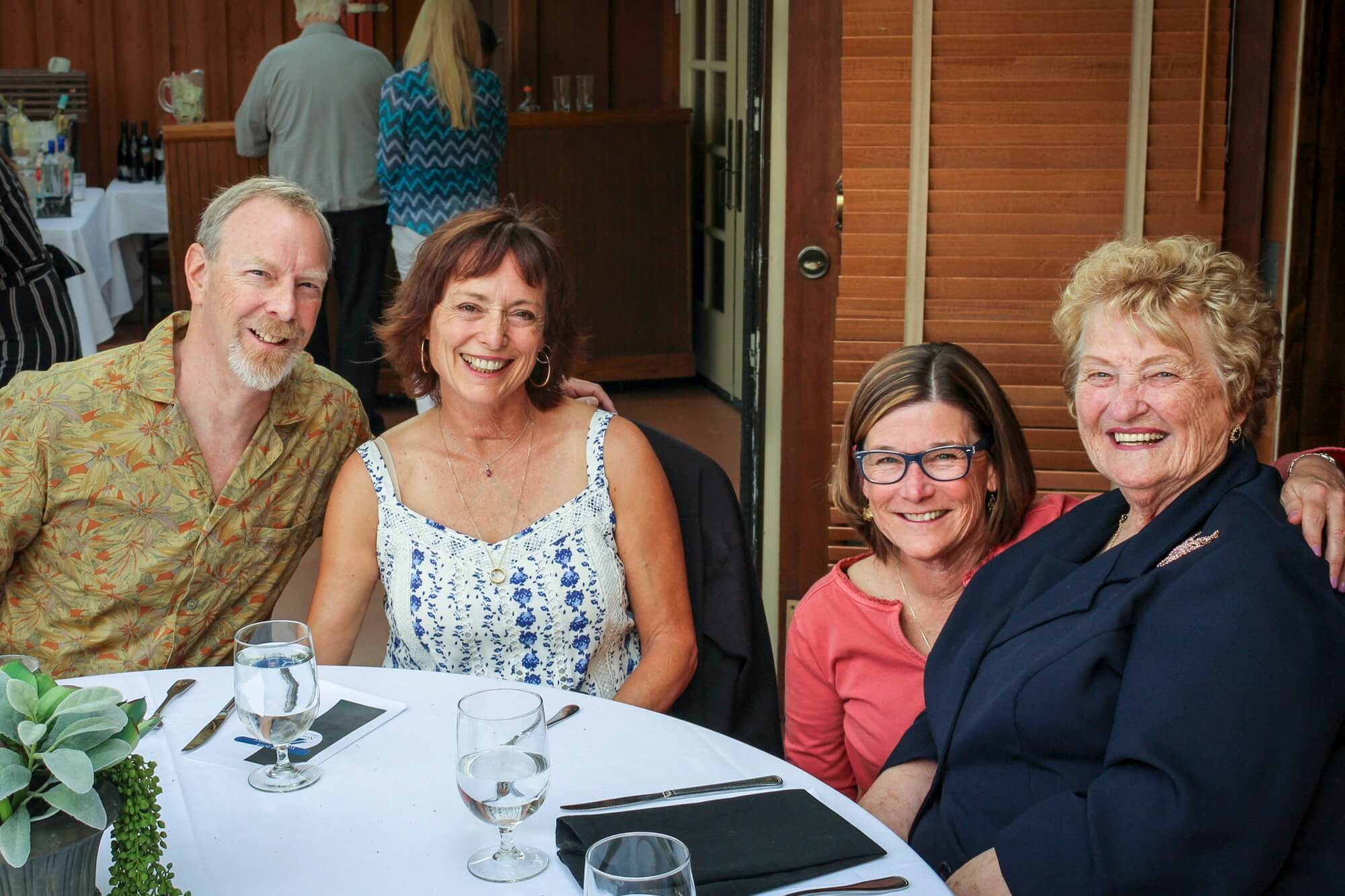 4 people at a table