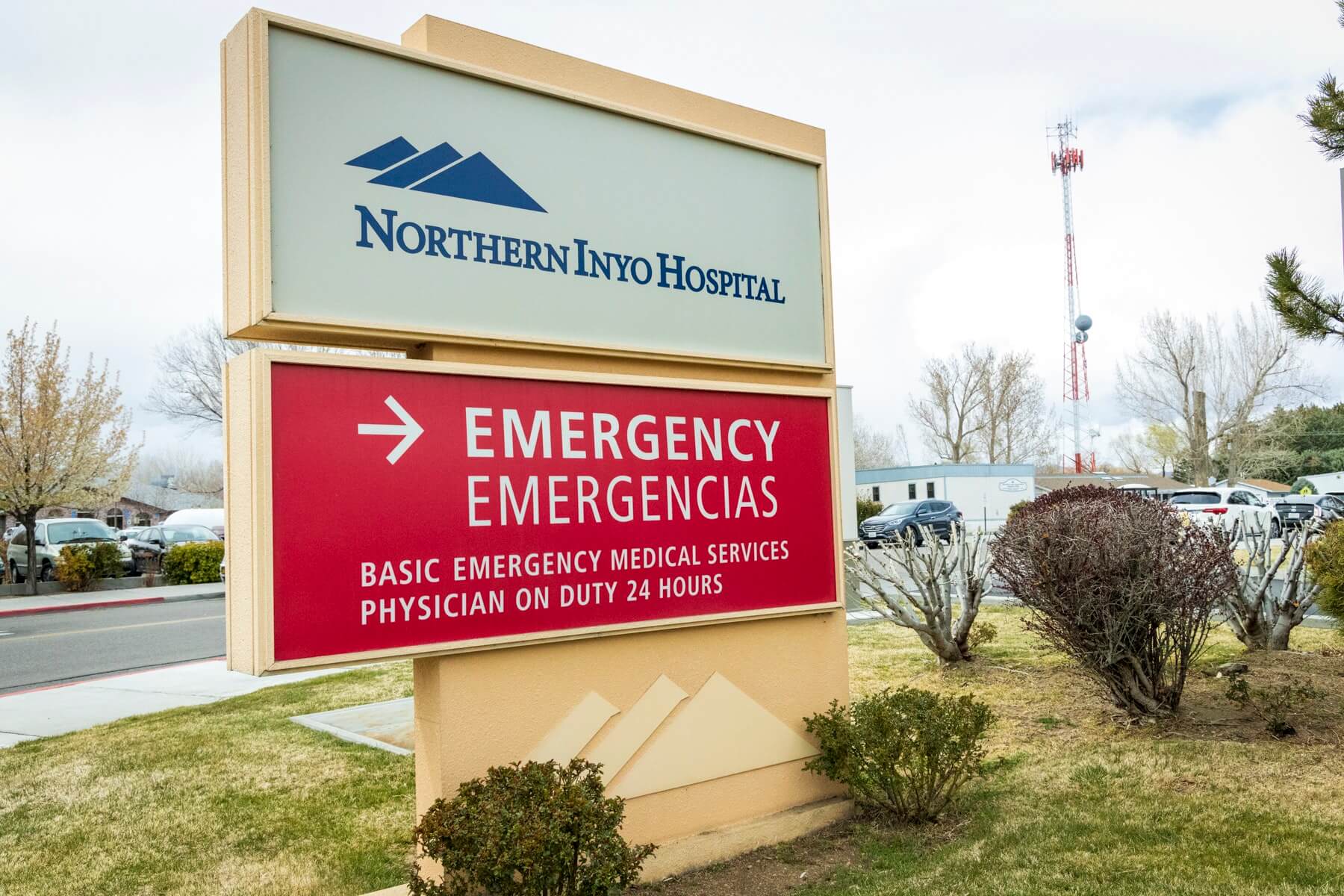 Northern Inyo Hospital Sign